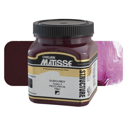 MATISSE STRUCTURE ACRYLIC 250ml S2 BURGUNDY