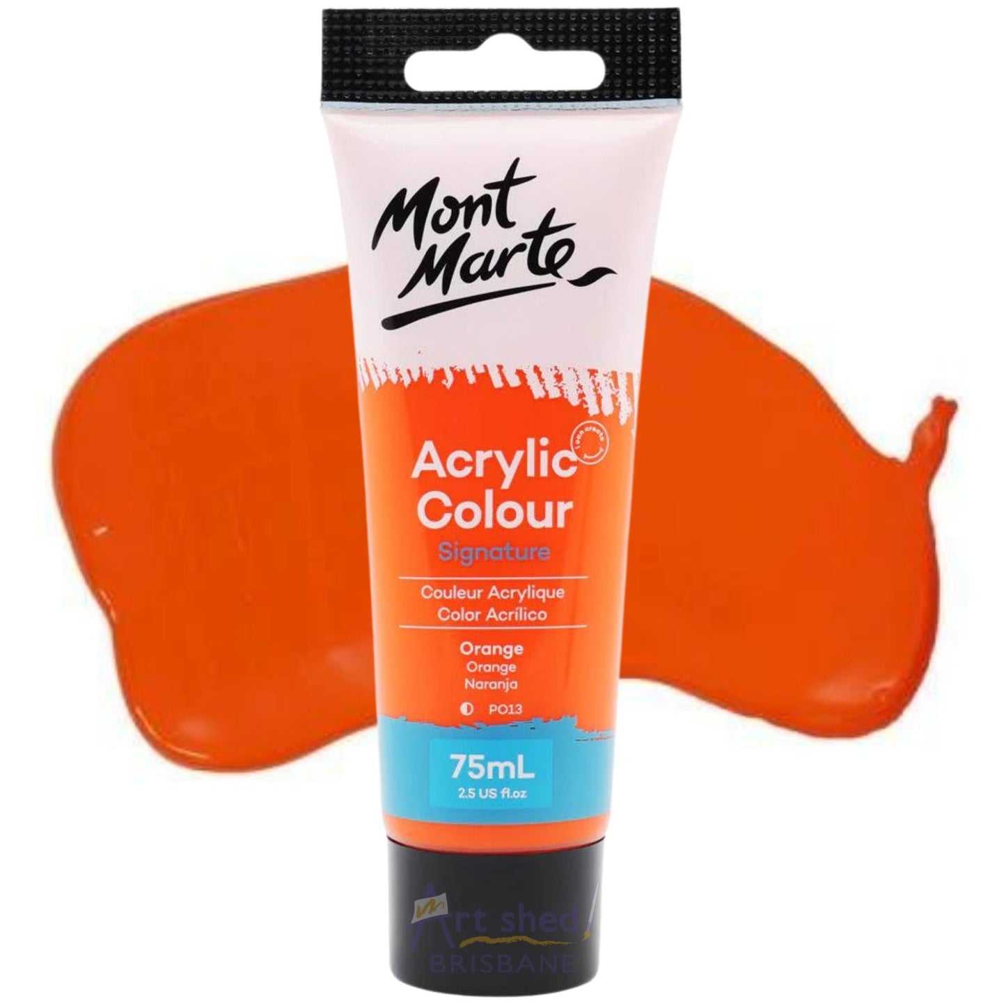 Mont Marte Signature Acrylic Paint 75ml ORANGE