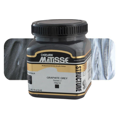 MATISSE STRUCTURE ACRYLIC 250ml S2 GRAPHITE GREY