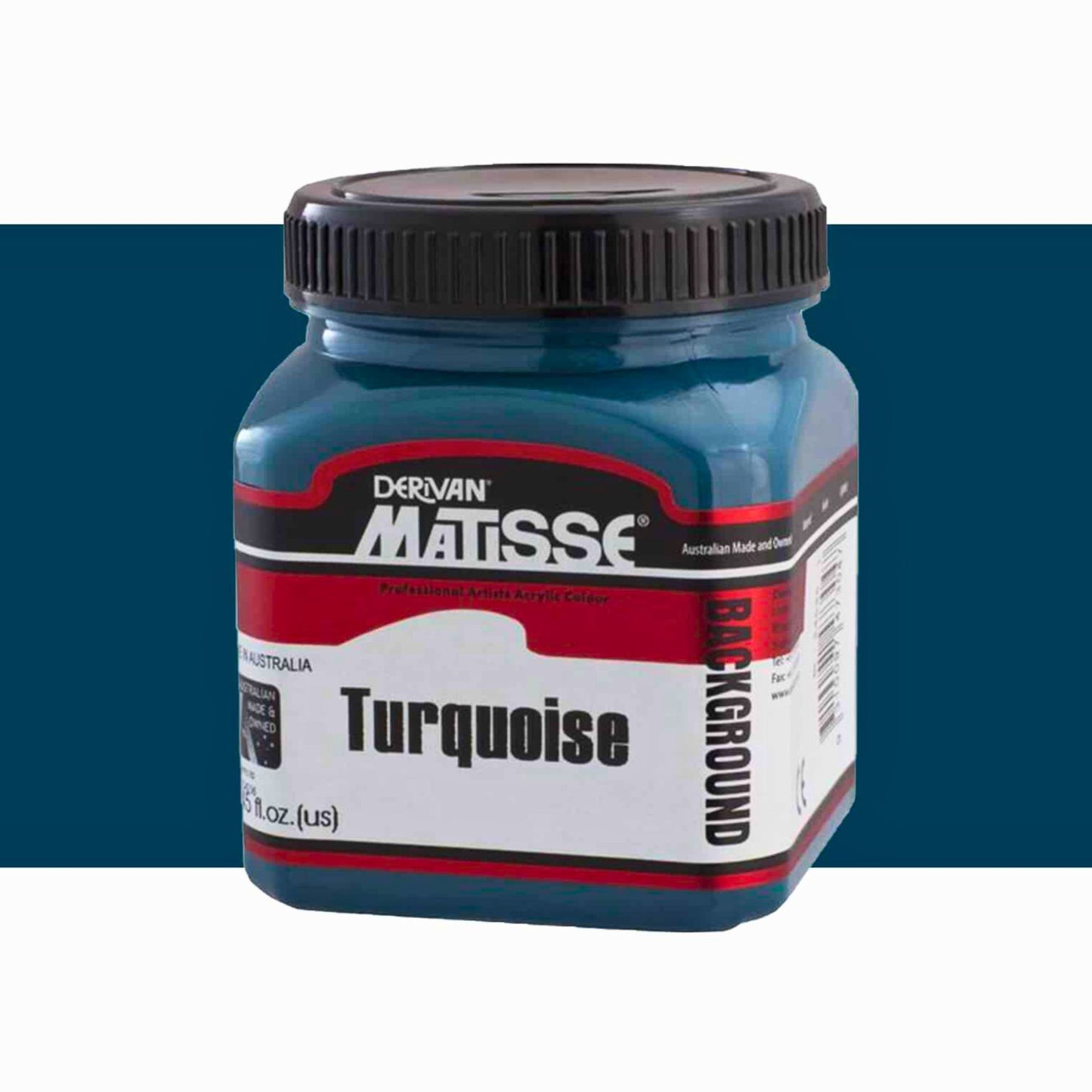 MATISSE BACKGROUND COLOUR 250ml Turquoise