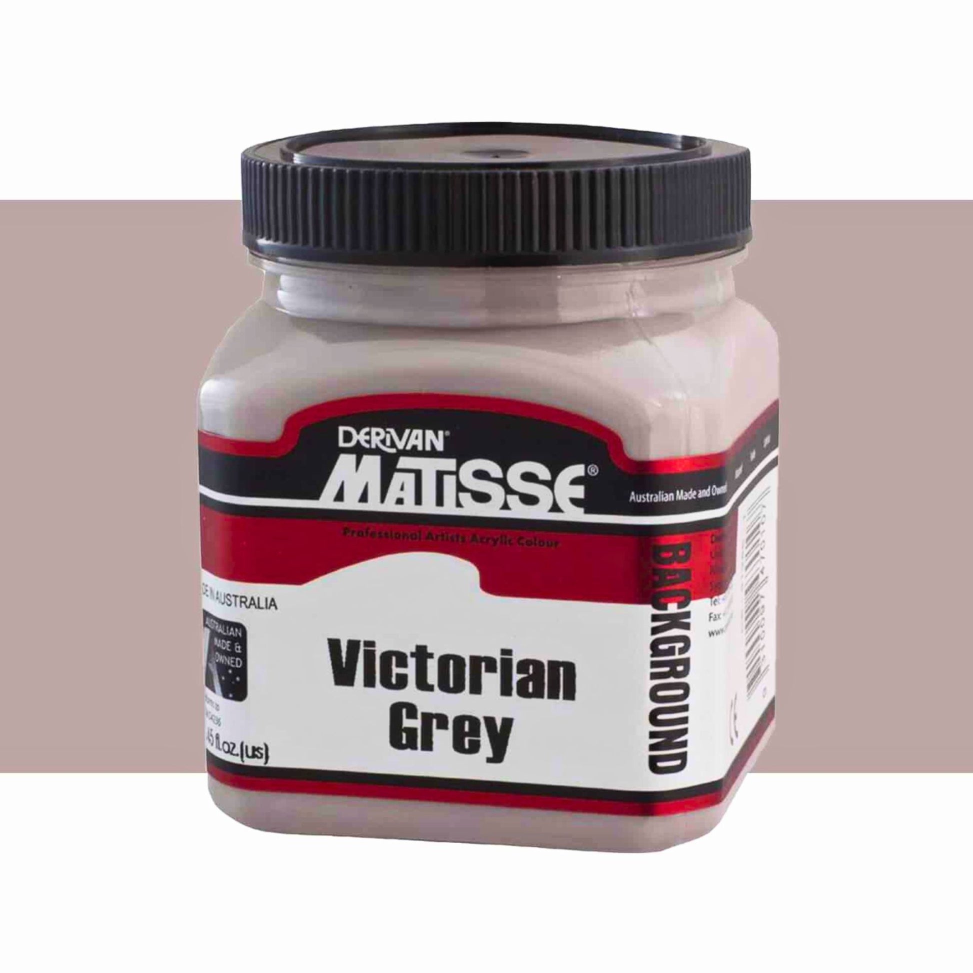 MATISSE BACKGROUND COLOUR 250ml VICTORIAN GREY