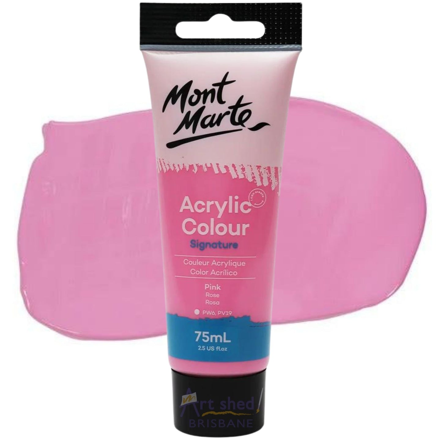 Mont Marte Signature Acrylic Paint 75ml PINK