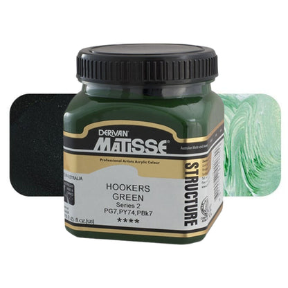 MATISSE STRUCTURE ACRYLIC 250ml S2 HOOKERS GREEN