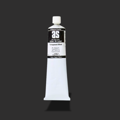 Art Spectrum Artists Oil Paint 150ml S1 TRANSPARENT BLACK