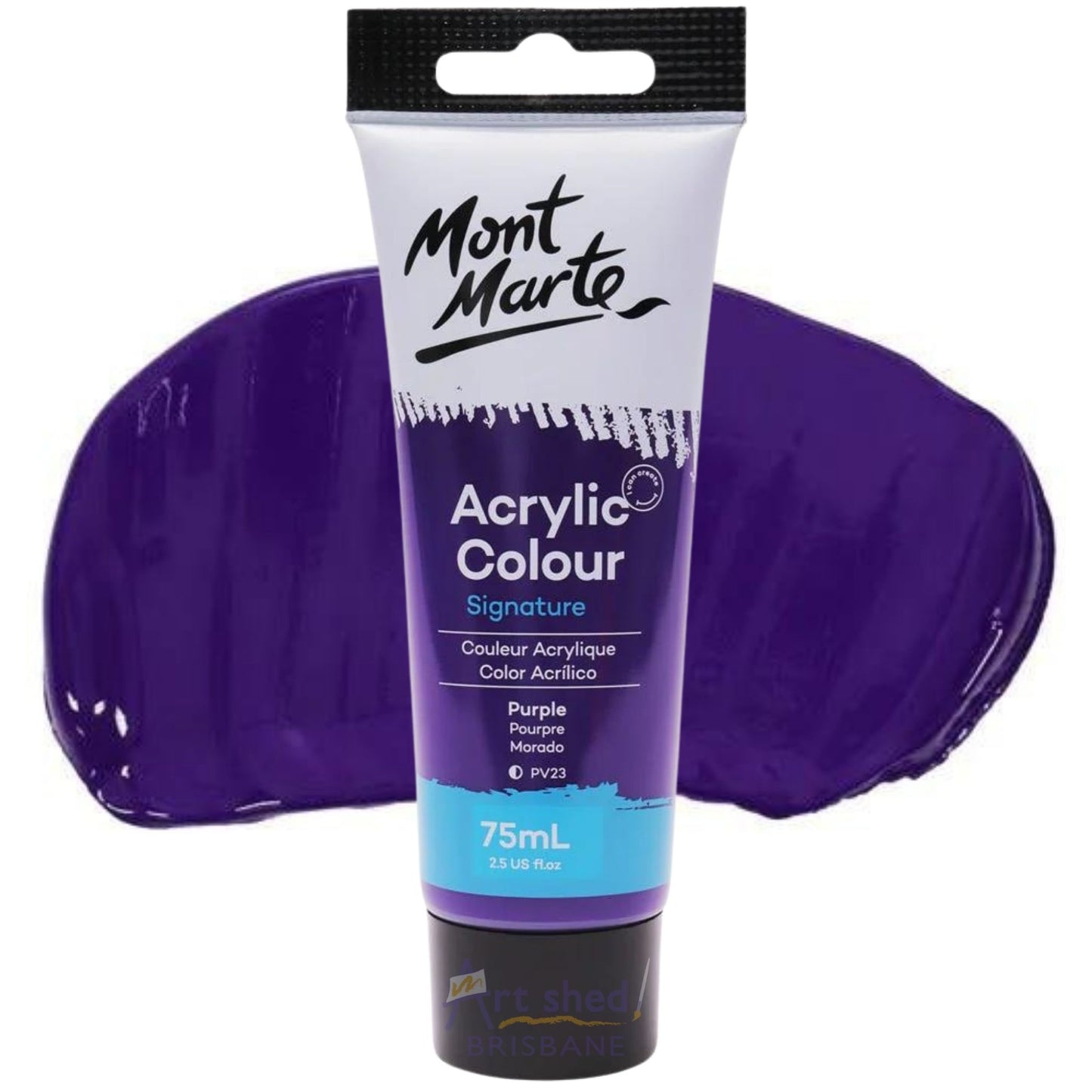 Mont Marte Signature Acrylic Paint 75ml Purple