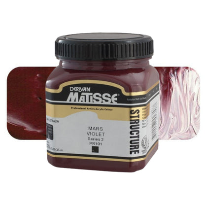 MATISSE STRUCTURE ACRYLIC 250ml S2 MARS VIOLET