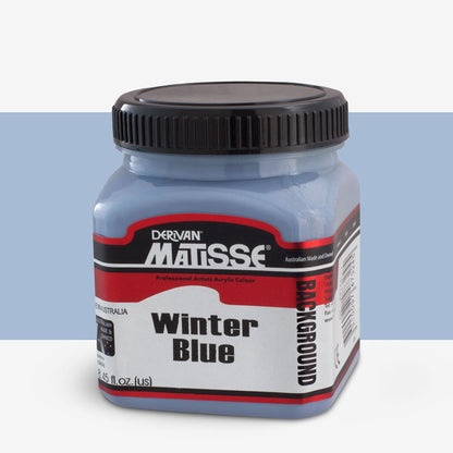 MATISSE BACKGROUND COLOUR 250ml WINTER BLUE