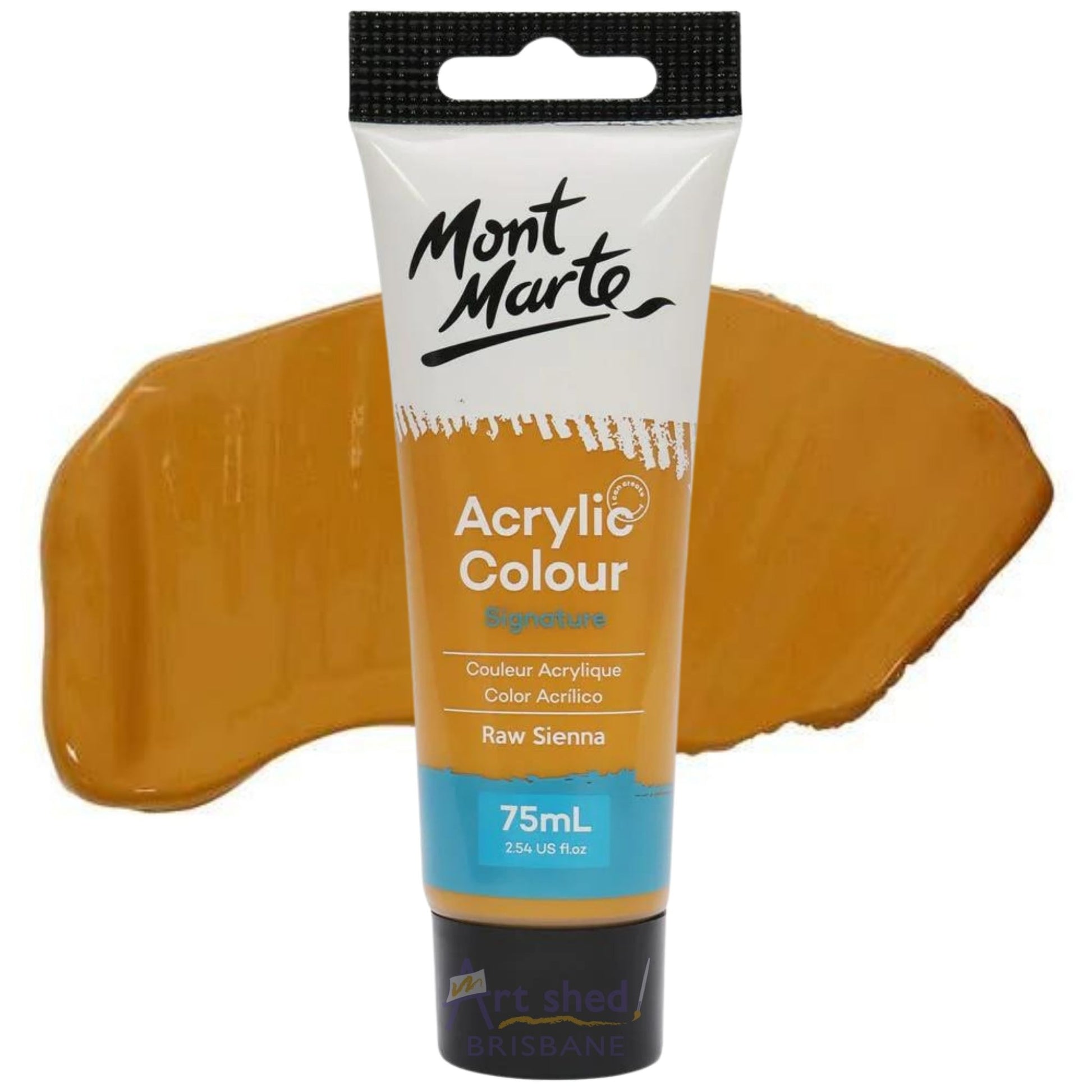 Mont Marte Signature Acrylic Paint 75ml Raw Sienna