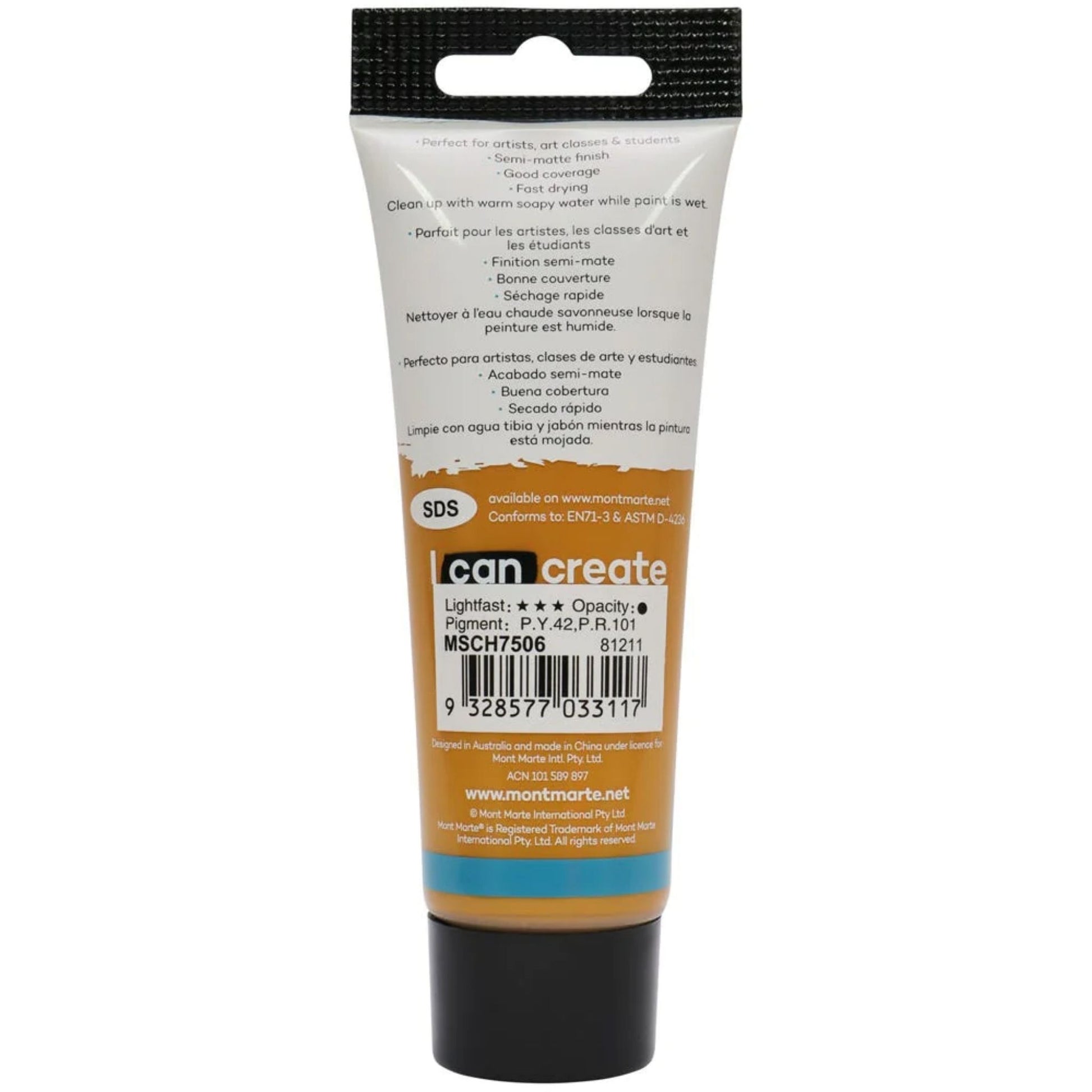 Mont Marte Signature Acrylic Paint 75ml