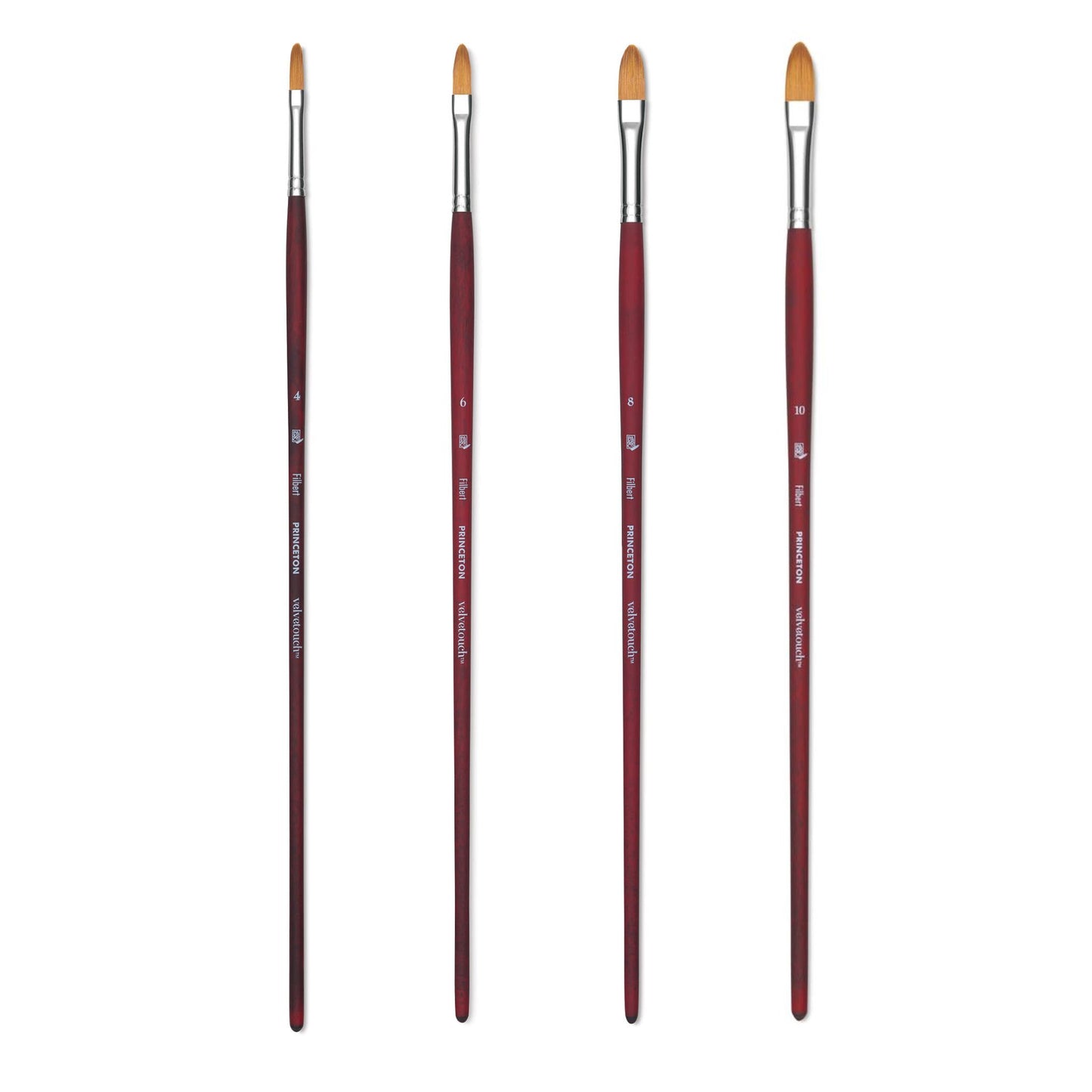 Princeton Velvetouch 3900 Syn Long Handle Filbert