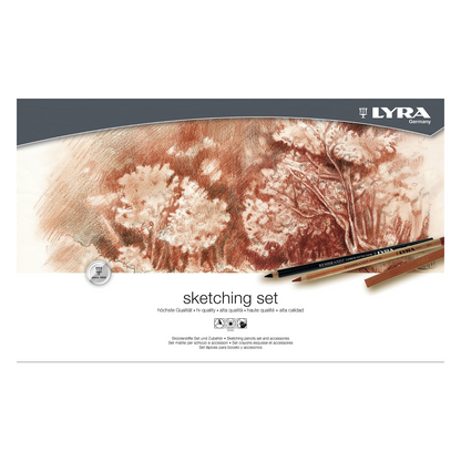 Lyra Rembrandt Sketching Set Tin of 35