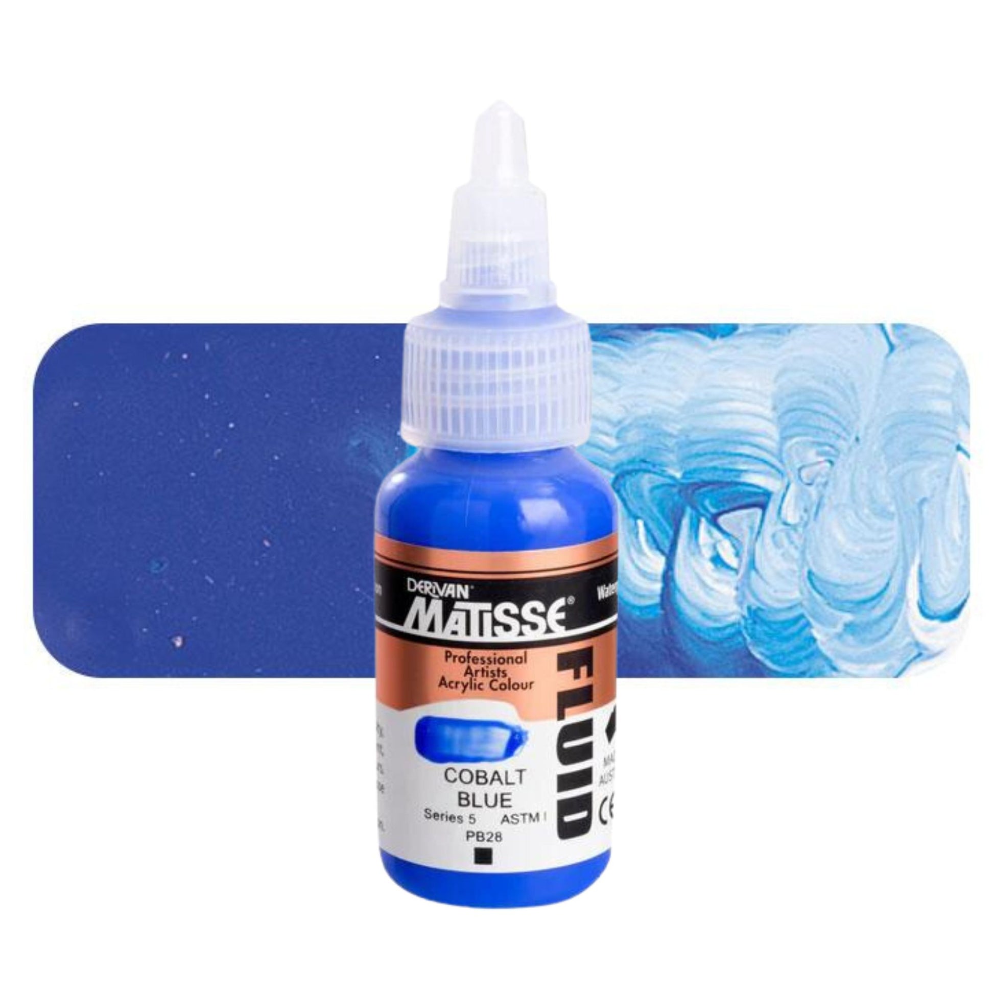 Matisse Fluid Acrylic 36ml S5 COBALT BLUE