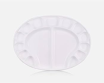 Mijello Airtight Acrylic/Oil/Gouache OVAL Palette 15 Well