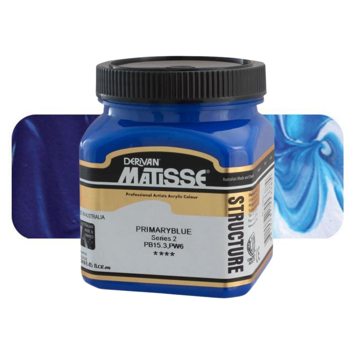 MATISSE STRUCTURE ACRYLIC 250ml S2 PRIMARY BLUE