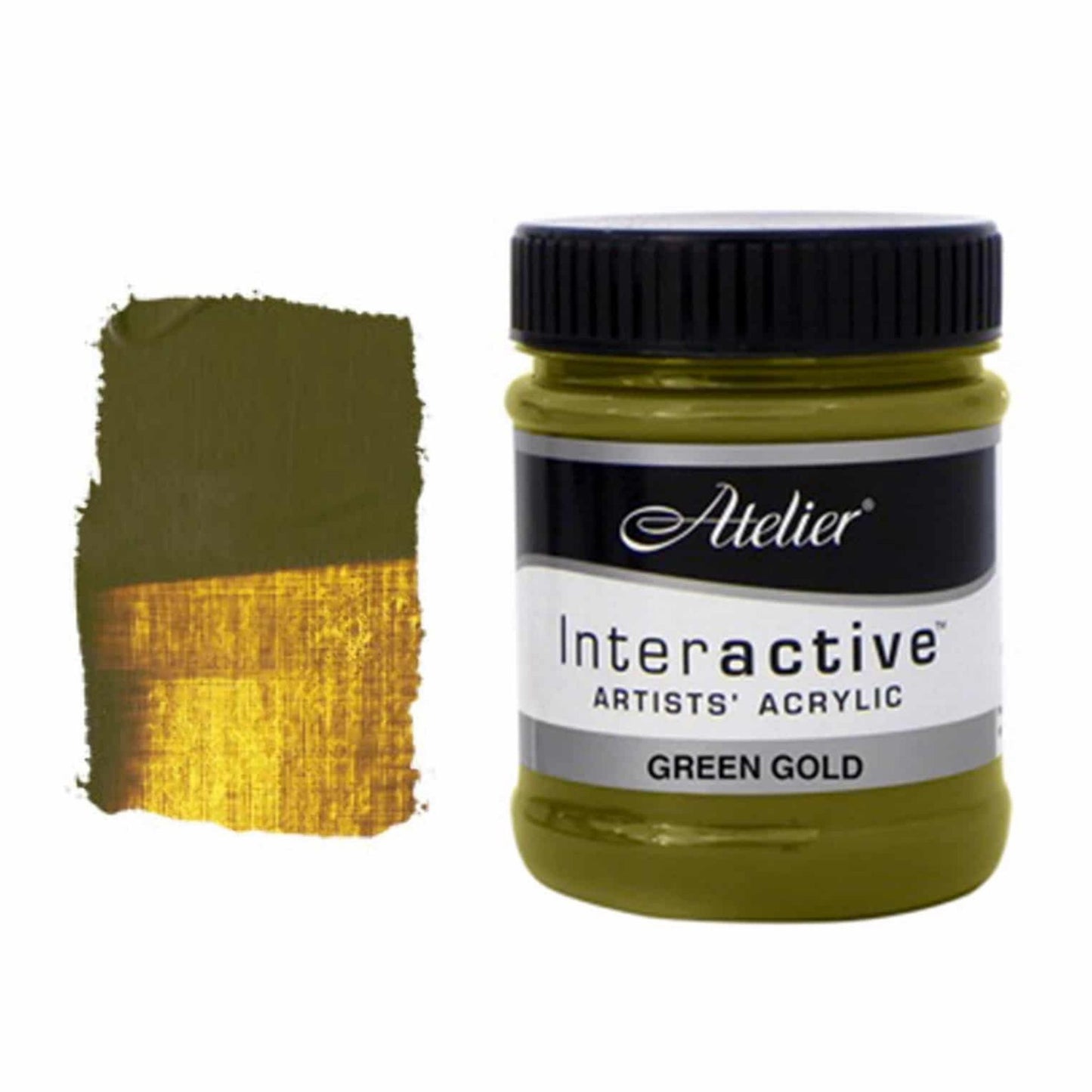 Atelier Interactive Acrylic 250ml S2 Green Gold