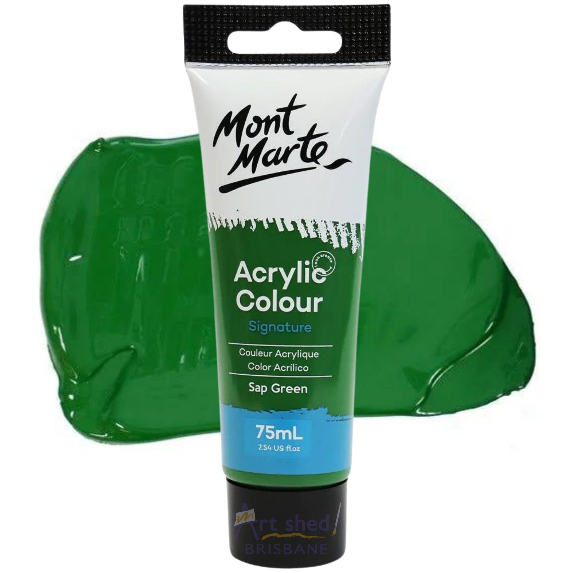 Mont Marte Signature Acrylic Paint 75ml Sap Green