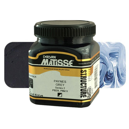 MATISSE STRUCTURE ACRYLIC 250ml S2 Paynes Grey