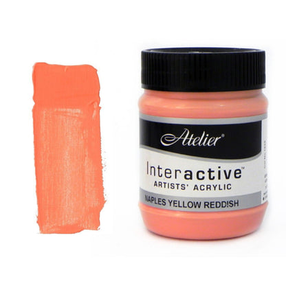 Atelier Interactive Acrylic 250ml S2 Naples Yellow Reddish