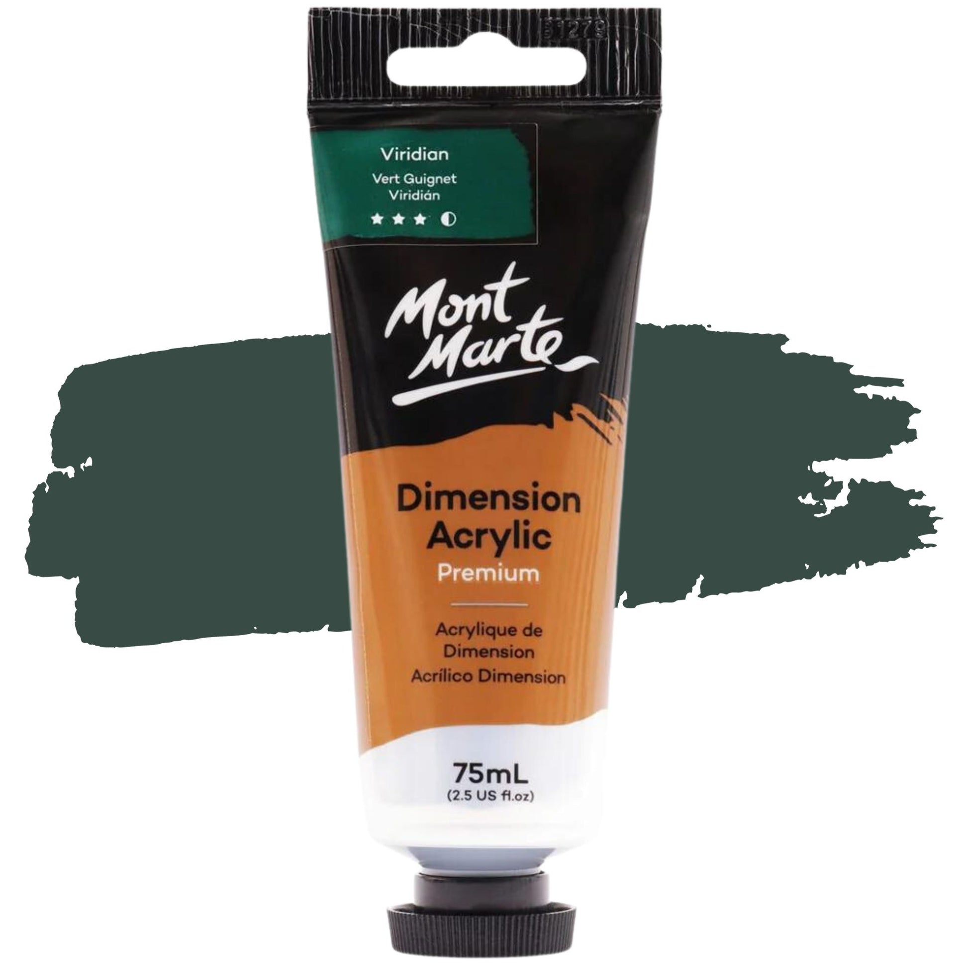 Mont Marte Dimension Acrylic Paint 75ml Viridian