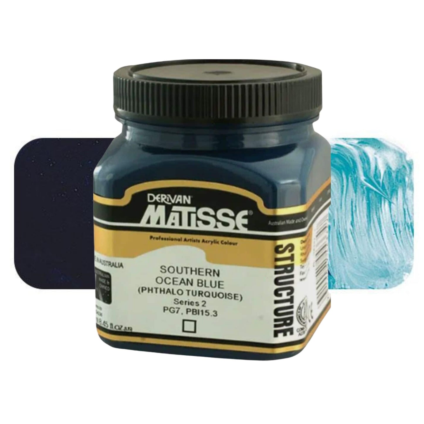 MATISSE STRUCTURE ACRYLIC 250ml S2 SOUTHERN OCEAN BLUE