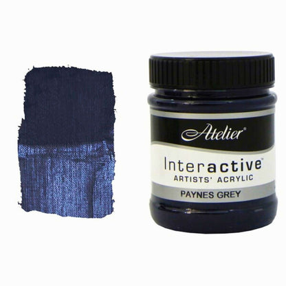 Atelier Interactive Acrylic 250ml S2 Paynes Grey