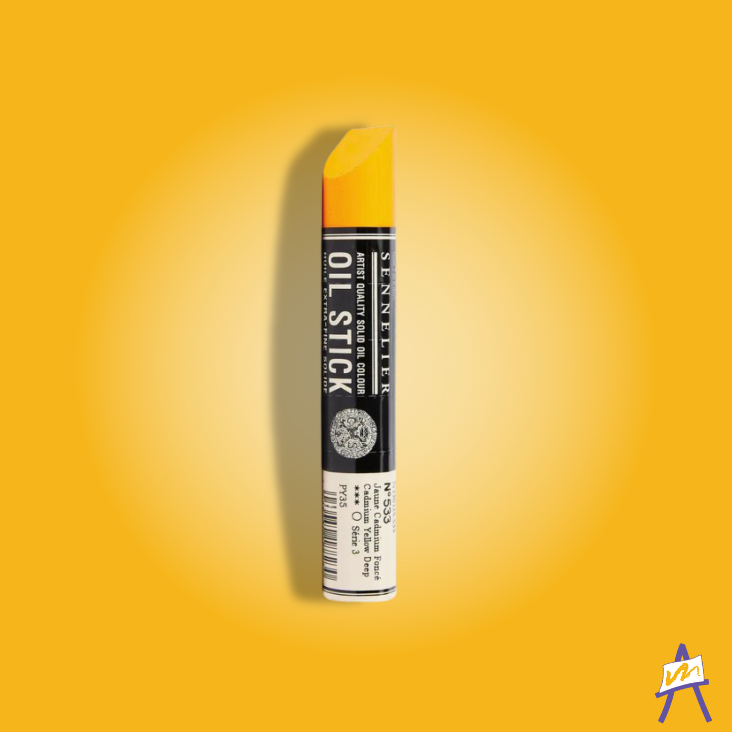 Sennelier Artist Oil Stick 38ml S3 Cadmium Yellow Deep