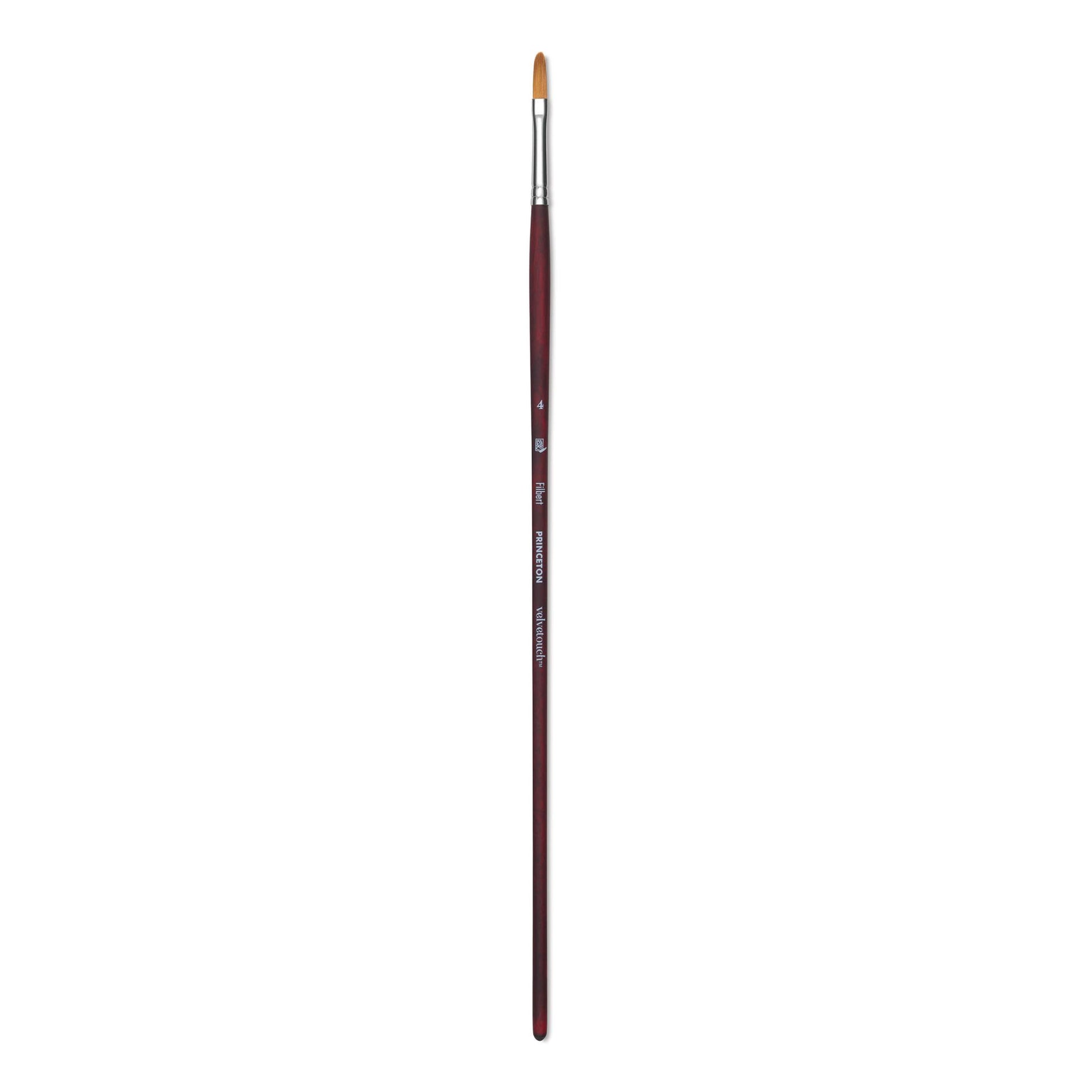 Princeton Velvetouch 3900 Syn Long Handle Filbert