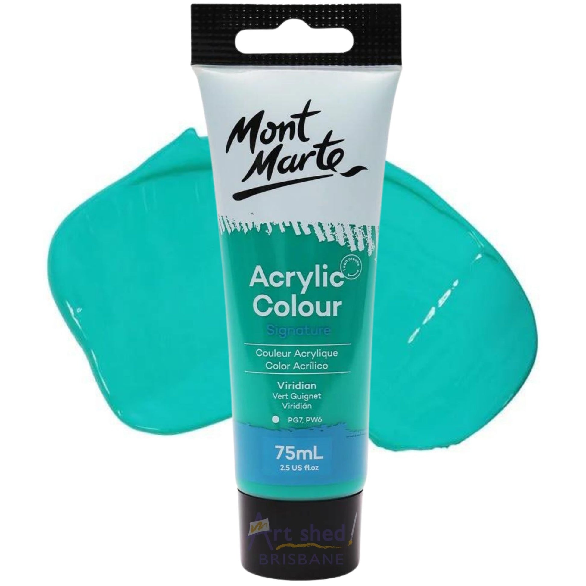 Mont Marte Signature Acrylic Paint 75ml Viridian