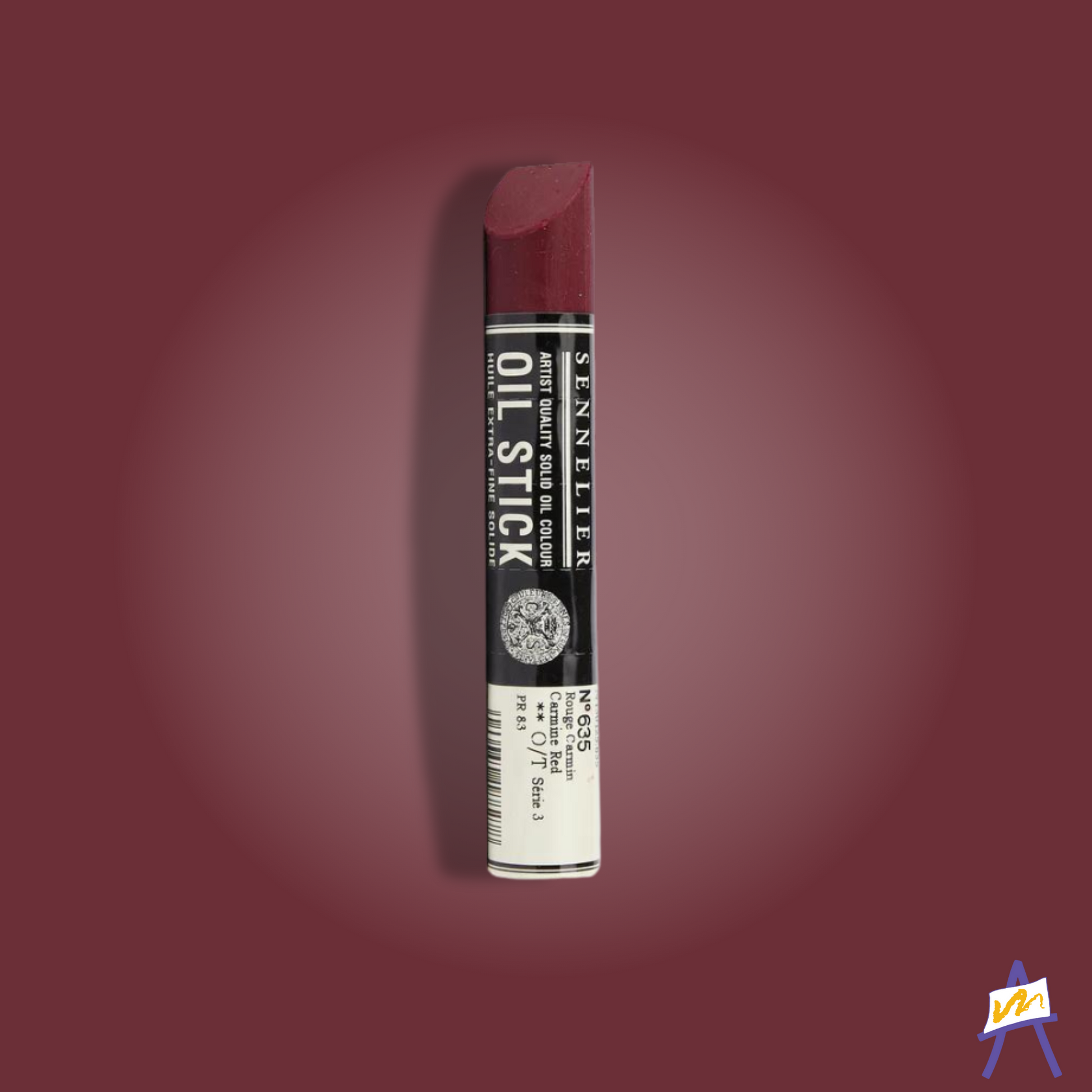 Sennelier Artist Oil Stick 38ml S3 Carmine Red