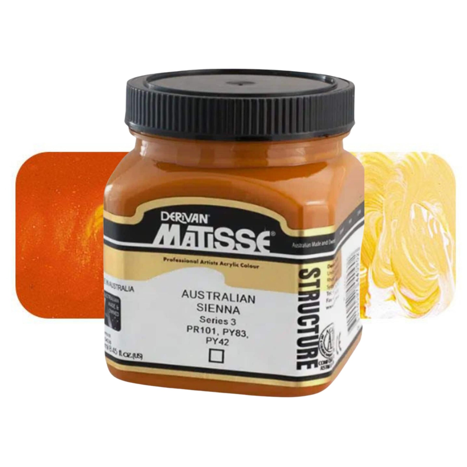 MATISSE STRUCTURE ACRYLIC 250ml S3 AUSTRALIAN SIENNA