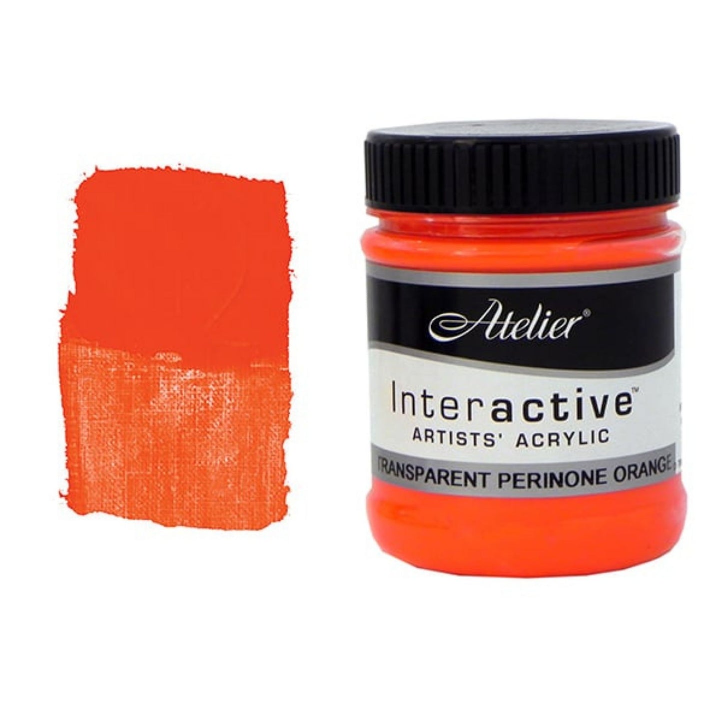 Atelier Interactive Acrylic 250ml S2 Transparent Perinone Orange