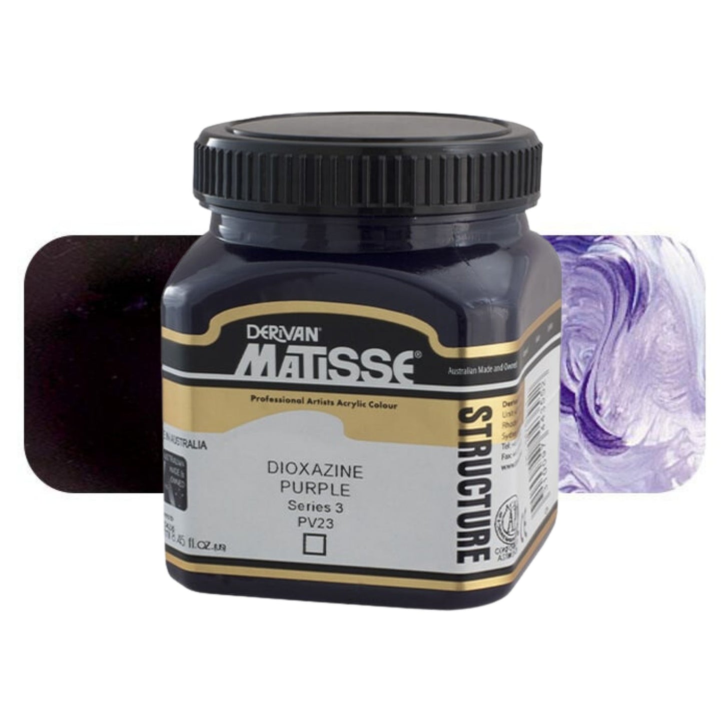 MATISSE STRUCTURE ACRYLIC 250ml S3 DIOXAZINE PURPLE