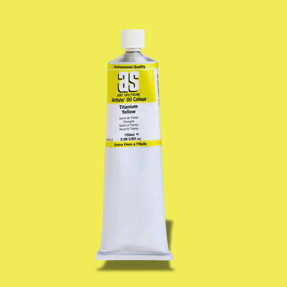 Art Spectrum Artists Oil Paint 150ml S2 TITANIUM YELLOW