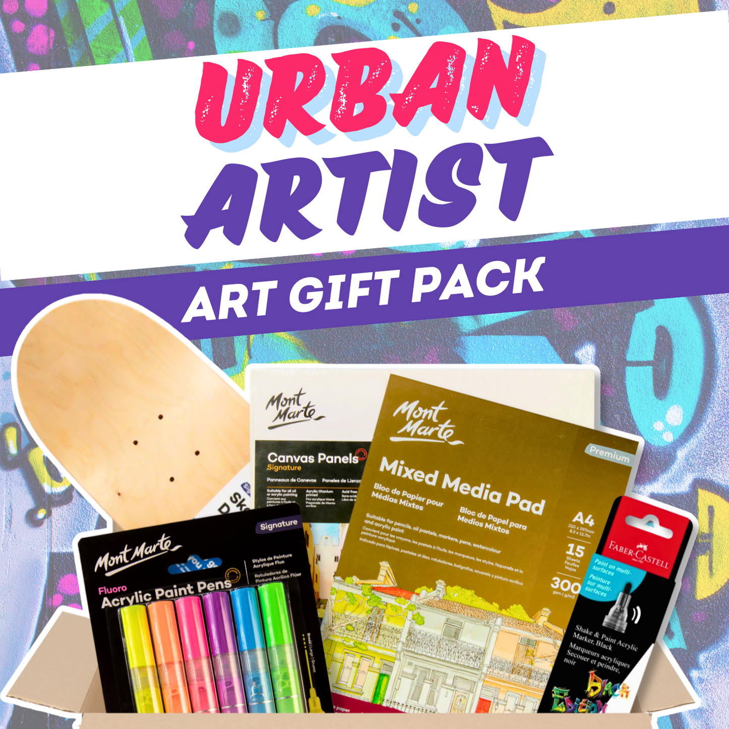 Urban Artist Deluxe Paint Marker Pack