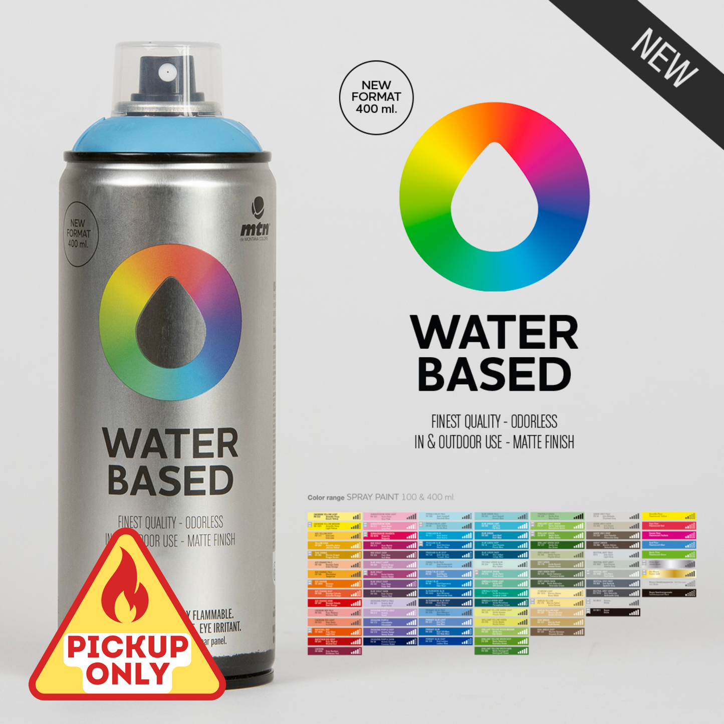 MTN Water-Based Spray Paint 400ml