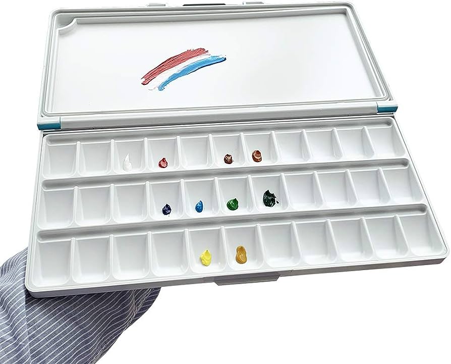 Mijello Watercolour Folding Palette 33 Well