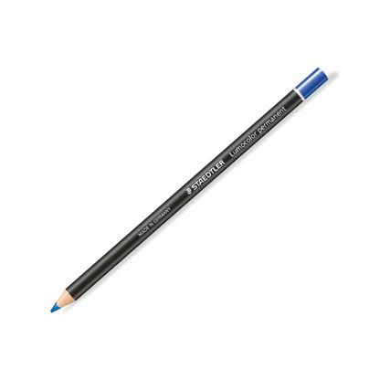 Staedtler Glasochrom Pencil Permanent /chinagraph BLUE