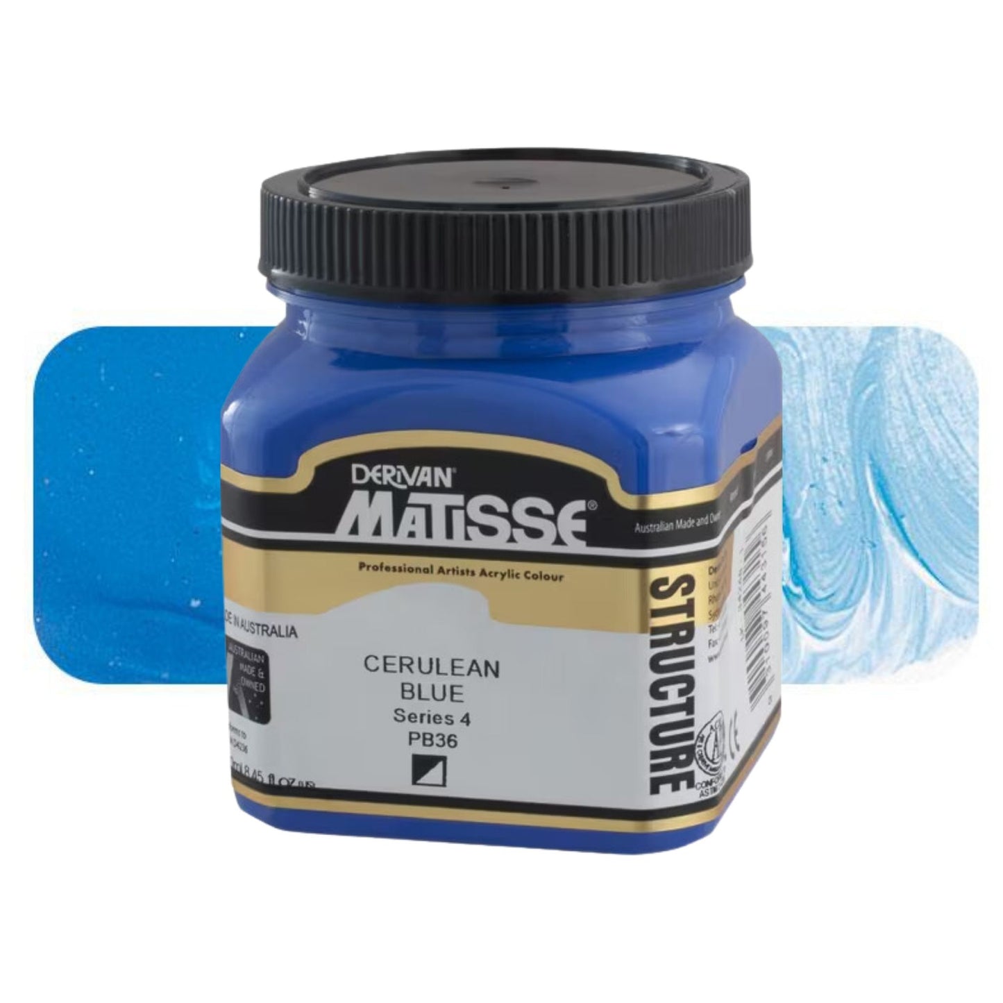 MATISSE STRUCTURE ACRYLIC 250ml S4 CERULEAN BLUE