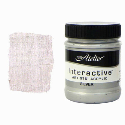 Atelier Interactive Acrylic 250ml S4 Silver