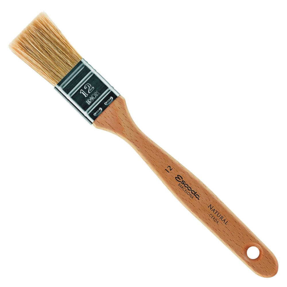 8146 Escoda Natural Bristle Flat Mottler