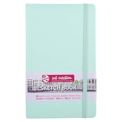 Talens Art Creation Hardback Sketchbook 140gsm 13x21cm Fresh Mint