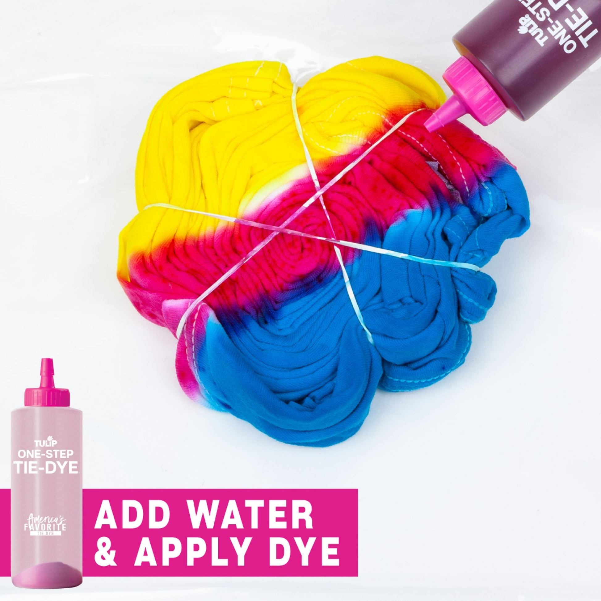 Tulip One Step Tie-Dye Kit 3 Colours - Classic