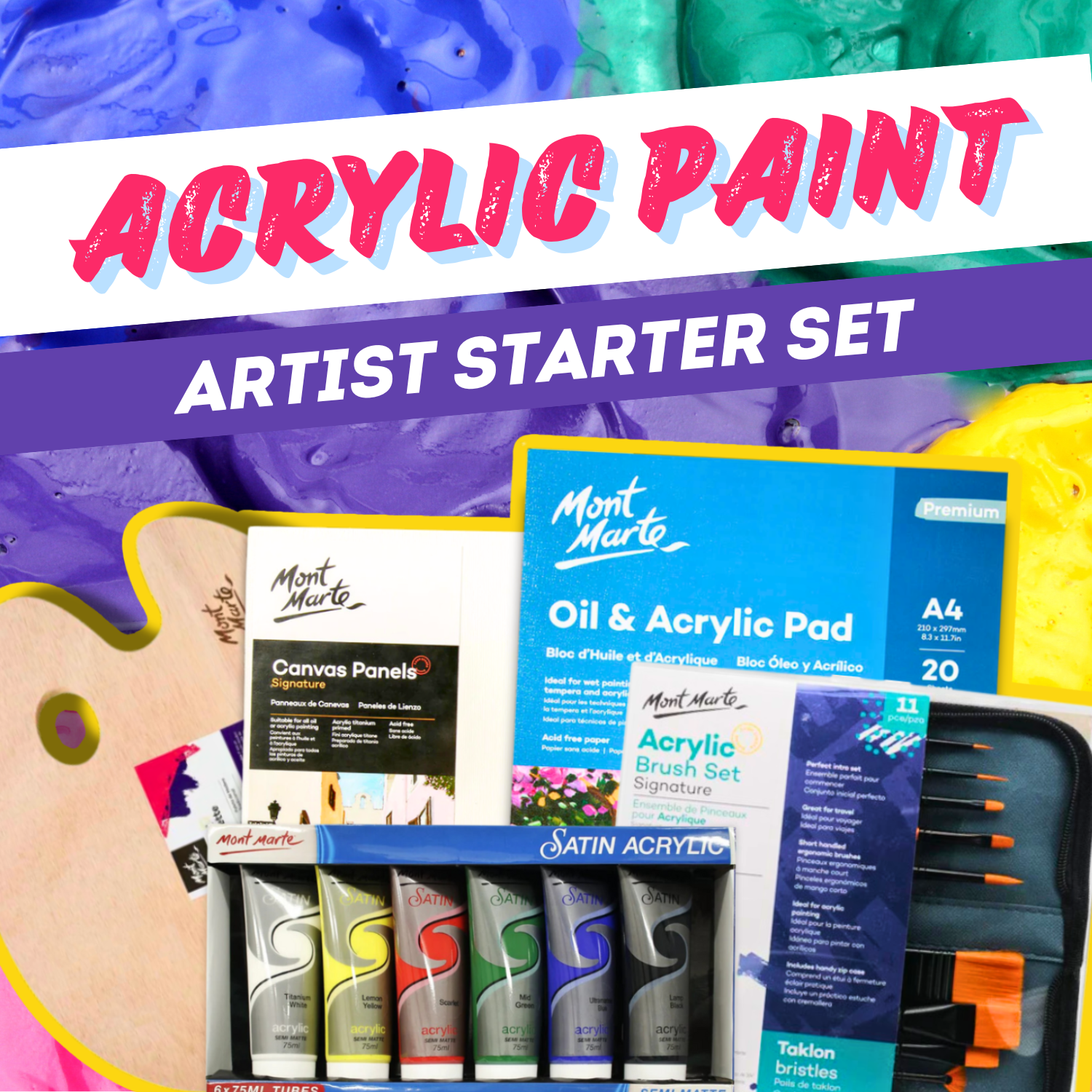 Acrylic Painting Bundle