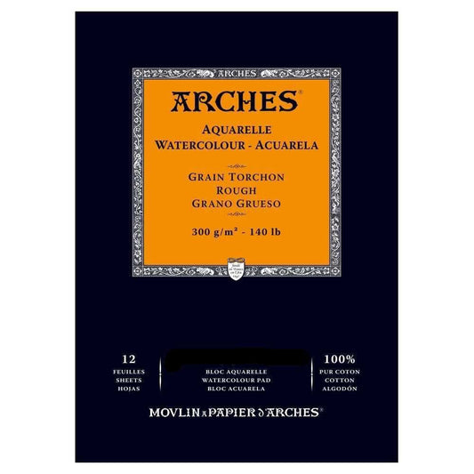 ARCHES 300g Watercolour Pad Rough - Arches