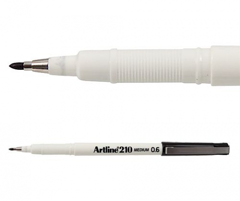 ARTLINE 210 FINELINER PEN 0.6MM BLACK