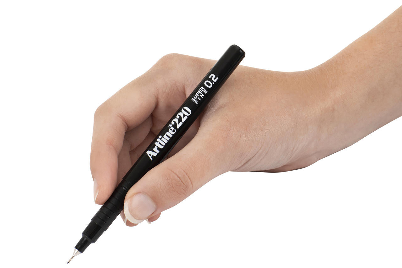 ARTLINE 220 FINELINER PEN 0.2MM BLACK