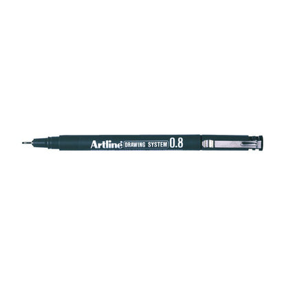 ARTLINE DRAWING SYSTEM PEN 0.8mm 238 BLACK