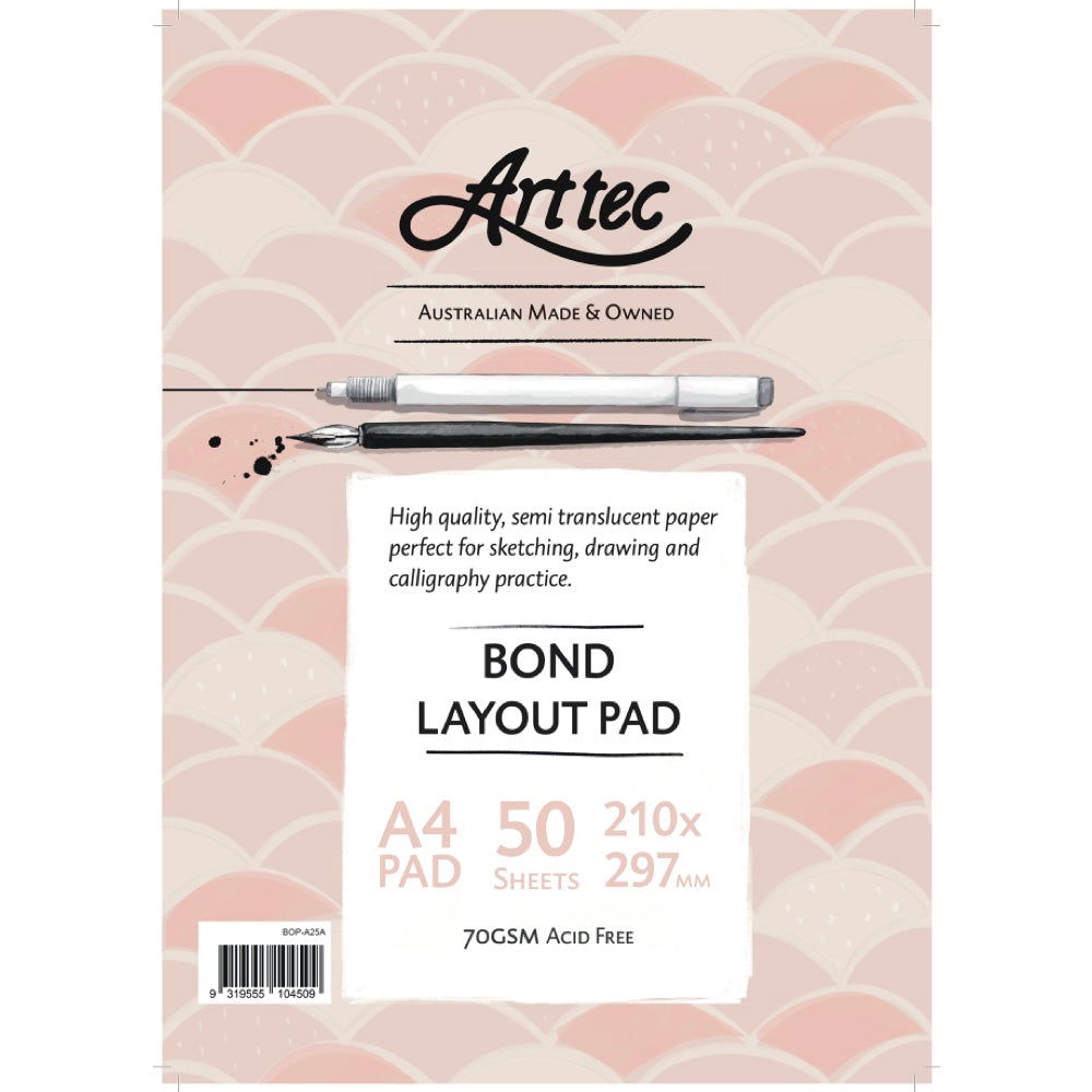 ARTTEC Bond Layout Pad A4