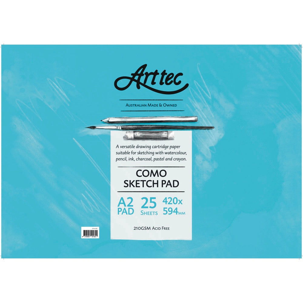 ARTTEC COMO PAD 210gsm 25 SHEETS A2