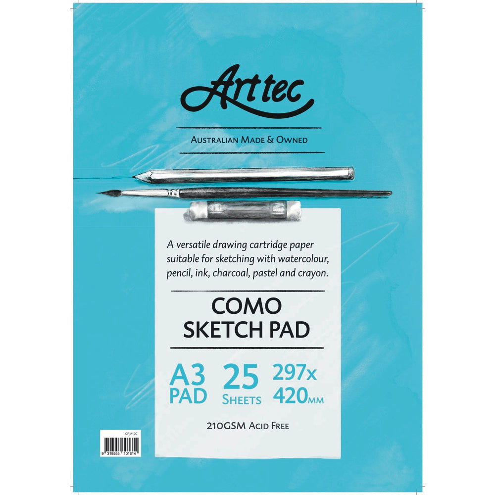 ARTTEC COMO PAD 210gsm 25 SHEETS A3